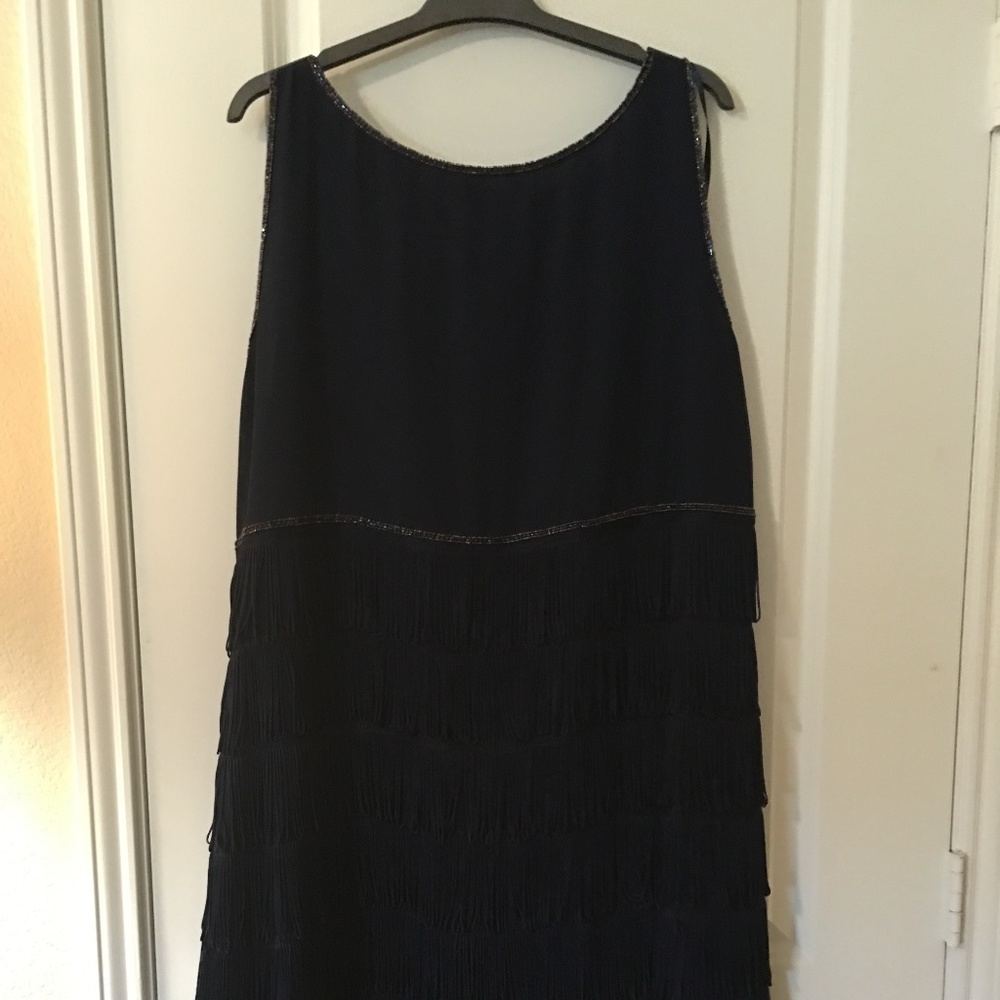 Navy Sleeveless Dress